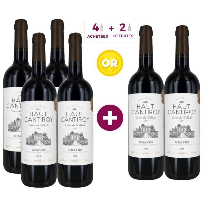 Château Haut Cantiroy 2018 Graves - Vin rouge de Bordeaux