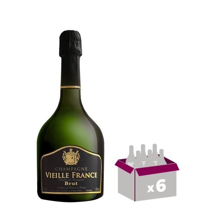 GH MARTEL Vieille France Champagne Brut - Blanc - 75 cl x 6