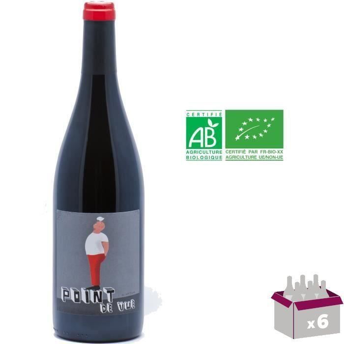 PDV Vin de France - Vin rouge de Languedoc - Bio x6