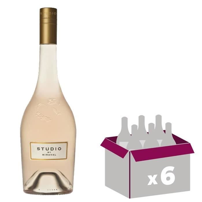 Studio by Miraval 2019 IGP Méditerranée - Vin rosé x6