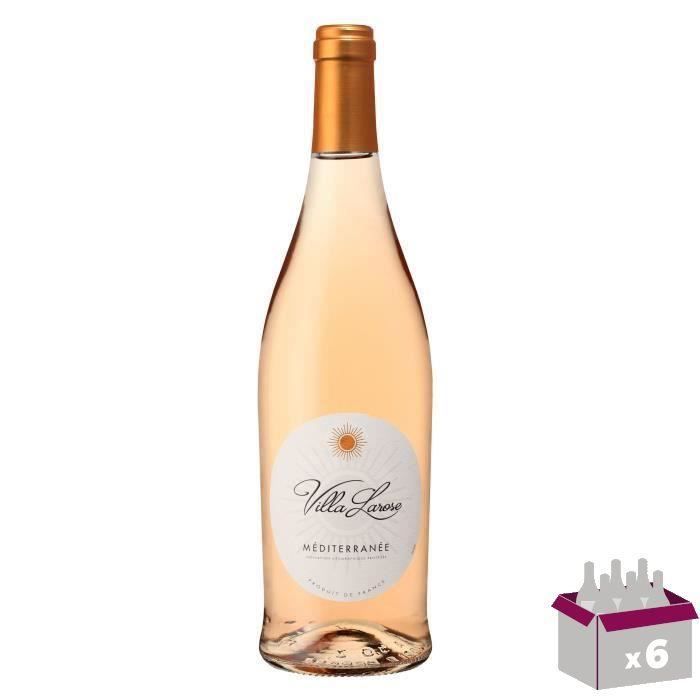 Villa Larose IGP Méditerranée - Vin rosé x6
