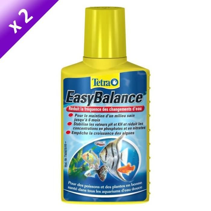 TETRA Lot de 2 EasyBalance pour aquarium 100ml
