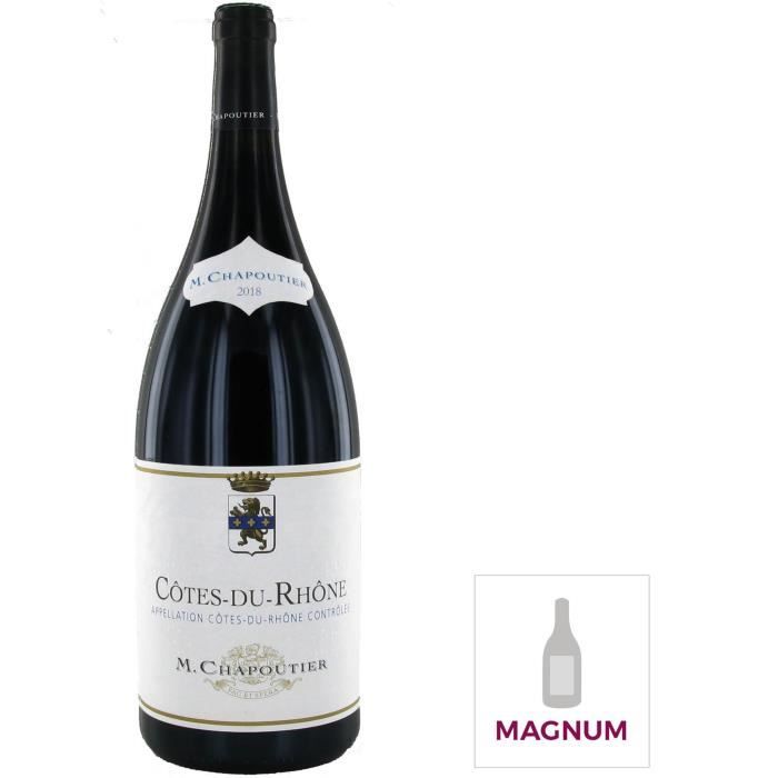 Magnum M. Chapoutier 2018 Côtes-du-Rhône - Vin rouge de la Vallée du Rhône