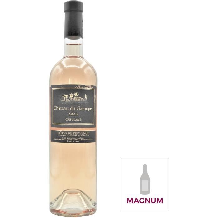 Magnum Château du Galoupet 2018 Côtes de Provence - Vin rosé de Provence