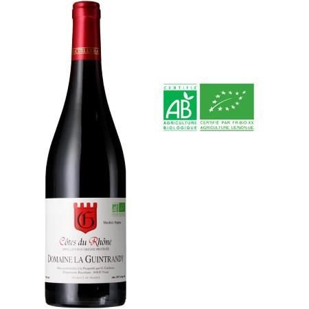 Domaine la Guintrandy 2018 Côtes du Rhône - Vin rouge des Côtes du Rhône Bio
