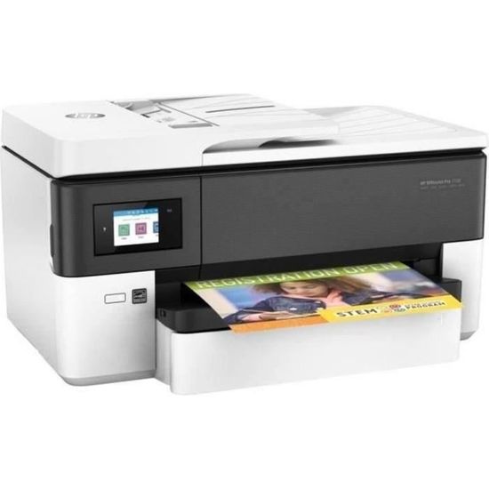 Imprimante tout-en-un HP OfficeJet Pro 7720 jet d'encre couleur A3 Copie Scan - Idéal pour les professionnels