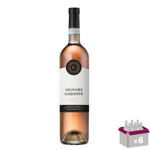 VIN ROSE Signore Giuseppe Bardolino - Vin rosé d'Italie x6