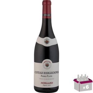 VIN ROUGE Moillard 2020 Coteaux Bourguignons - Vin rouge de Bourgogne x6