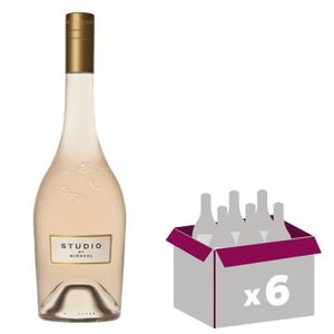 VIN ROSE Studio by Miraval IGP Méditerranée - Vin rosé x6