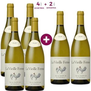 VIN BLANC La Vieille Ferme Luberon - Vin blanc de la Vallée du Rhône x6