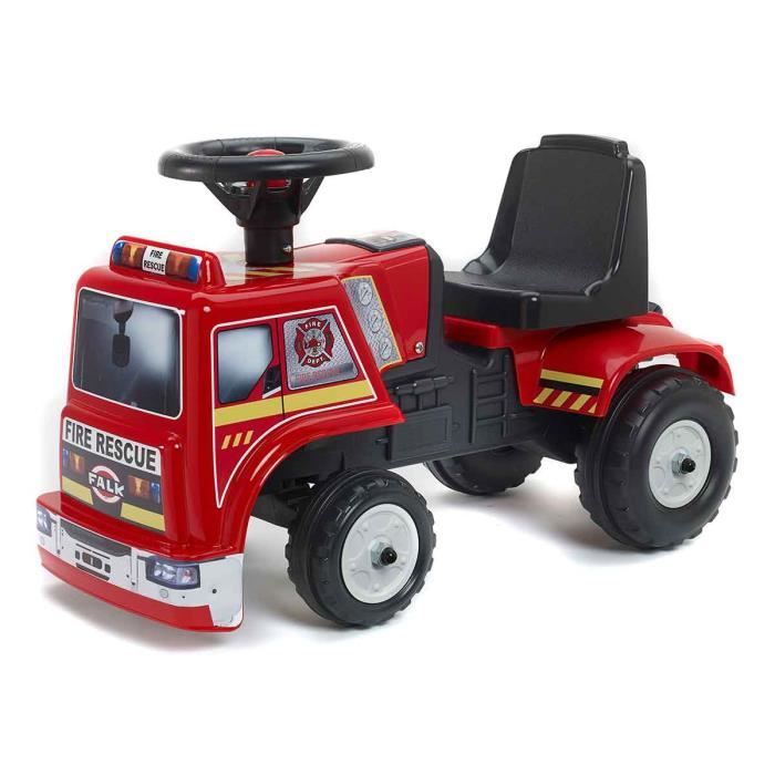 Falk Porteur Bebe Tracteur Fire Rescue Cdiscount Jeux Jouets