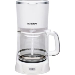 Brandt - Cafetière filtre isotherme programmable 10 tasses 750w noir/inox -  CAF125PR - BRANDT - Expresso - Cafetière - Rue du Commerce