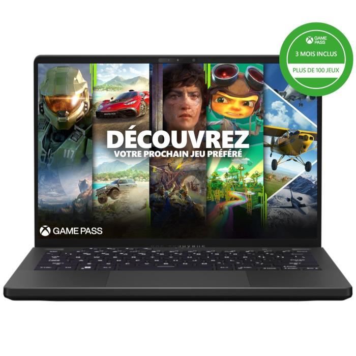 PC Portable Gamer ASUS ROG Zephyrus G14 | 14 WQXGA 165Hz RTX 4060 8 Go AMD Ryzen 7 7735HS RAM 16Go 1 To SSD Win 11
