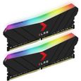 Mémoire RAM - PNY - XLR8 Gaming EPIC-X RGB DIMM DDR4 4000MHz 2X8GB  -  (MD16GK2D4400018XRGB)-1