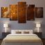 Wallpaper Toile Hd Estampes Images Mur Art Maison Decor 5 Pieces Retro Score For Free