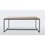 Table Salle A Manger Industrielle Plank Marron Achat Vente