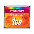 TRANSCEND Carte mémoire flash - 1 Go - 133x-0