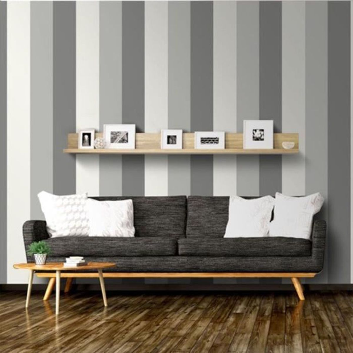 Téléchargement gratuit Images Papier Peint A Rayures Gris Blanc Et Charbon Direct Wallpapers dernière salutations