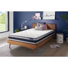 ACTISOM matelas Ressorts ensachés et Mémoire de forme ACTIFLEX ERGO 200x200 cm Maxi épaisseur 5zones