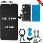 Écran complet iPhone 11 Pro - WOSHITE - 5,8" - LCD - Vitre tactile - Châssis noir
