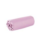 DKDO Drap housse - 160 x 200 cm - 100% coton - 57 fils - France - Rose