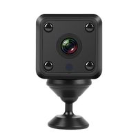 X6 caméra carrée intérieur maison sansTD® fil WIFI réseau vision nocturne caméra de mouvement vidéo en boucle à 360 degrés