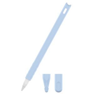 STYLET - GANT TABLETTE Bleu ciel-Étui en Silicone TPU pour Apple Pencil 2