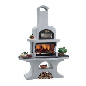 Barbecue En Pierre A Charbon Et A Bois Colorado Achat Vente Barbecue Barbecue En Pierre A Charbon E Cdiscount