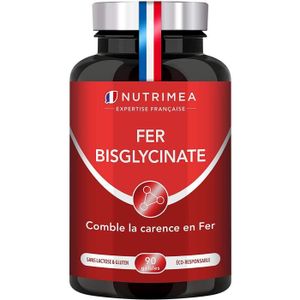 COMPLEMENTS ALIMENTAIRES - VITALITE FER bisglycinate + Vitamine C • Absorption et biod