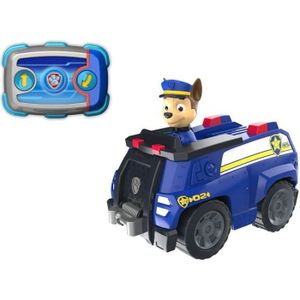 Voiture RC Chase Pat Patrouille – Véhicule Télécommandé 2.4GHz Avec Effets Lumineux Et Figurine – Dès 3 Ans