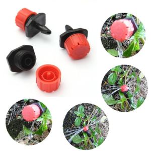 100/ pcs 0 70L//H Plastique r/églable Micro Drip irrigation arrosage Outil des /émetteur Anti-encrassement Dripper