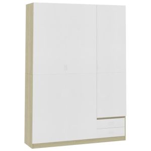 Armoire 3 Portes Achat Vente Armoire 3 Portes Pas Cher Cdiscount