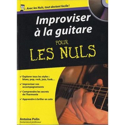 Improviser à la guitare pour les nuls - Cdiscount Librairie