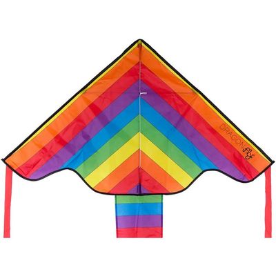 Acheter Cerf-volant arc-en-ciel avec ligne de cerf-volant de 50M, jouet d'extérieur pour enfants, cadeau en tissu de jardin