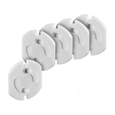 Lot De 4 Couvercles étanches Pour Piles – Chargeur Bébé, Douille Extérieure PP Blanc