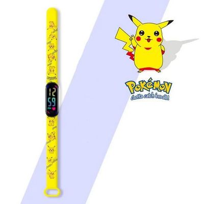 Montre Pikachu Pokémon Bracelet cuir Blanche , - Achat/vente montre Mixte  Enfant Blanc Cuir - Cdiscount