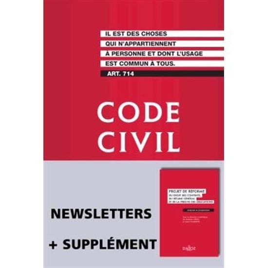 Code civil 2016 - Cdiscount Librairie