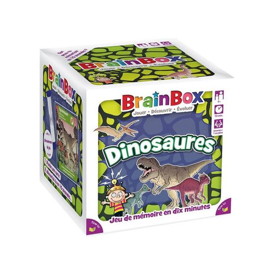 BrainBox Dinosaurs Gioco Di Società Asmodee | Osserva E Memorizza | Per Bambini Dai 5 Anni