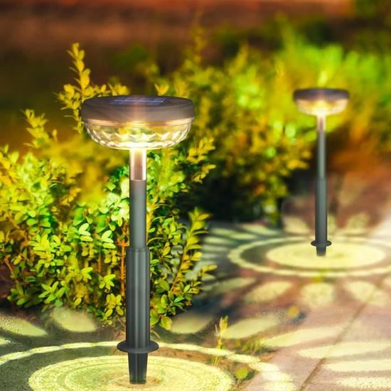 Spots Solaires Extérieur EVARY RGB - 6 Pack, 8 Couleurs, IP67