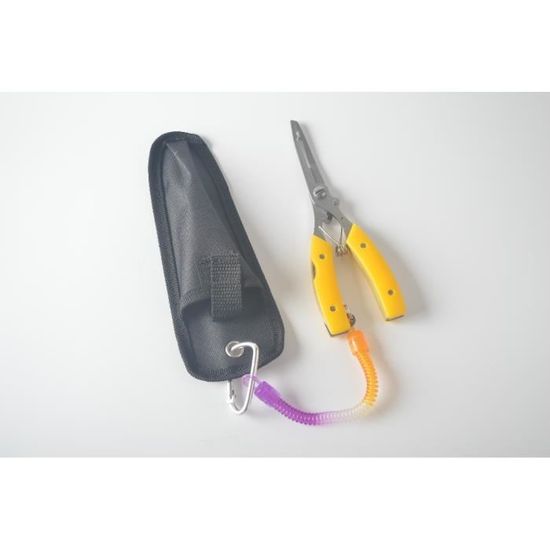 Zite Fishing Pince de P/êche Courb/ée 18cm
