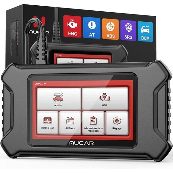 OBDII Val Diagnostic Auto, 2023 Nouvelle MUCAR CS5 Diagnostic Voiture