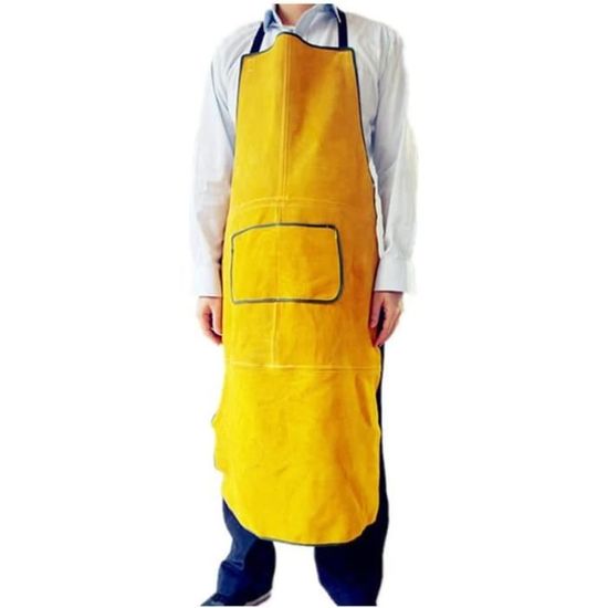 Joyzan Tablier Résistant Chaleur 1000Degré, Travail Haute Température Flamme Aluminisé Sécurité Soudage Industriel Isolation Thermique Antifeu Cuisine Barbecue Fabrication Prévention Incendie Cuisson
