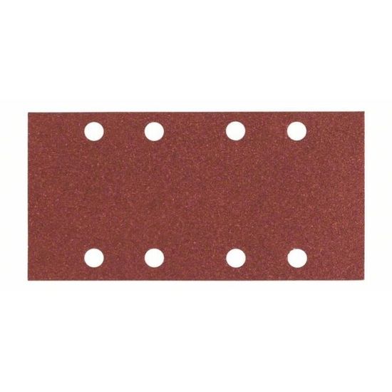2608606711 | 10 Feuilles Abrasives BOSCH Pour Ponceuse Vibrante, Papier