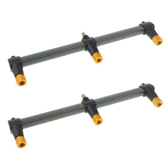 Lot de 2 pcs Affleurant Porte-Canne à Pêche Encastrée avec