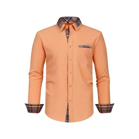 Chemise Homme Carreaux Western - Manches Longues, Boutons-pression, Coupe Regular Fit - 5