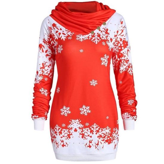 Pull Polaire Femme Grande Taille - Col Rond, Manches Longues, Coupe Décontractée - Pour Sport, Automne, Hiver, Confortable Et Chaud