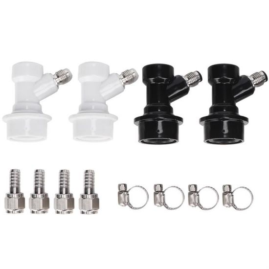 Adaptateur CO2 Pour Régulateur Bière Artisanale - Conversion 6ACME-6G Femelle Vers 3/8-24UNF Mâle, En Alliage De Zinc