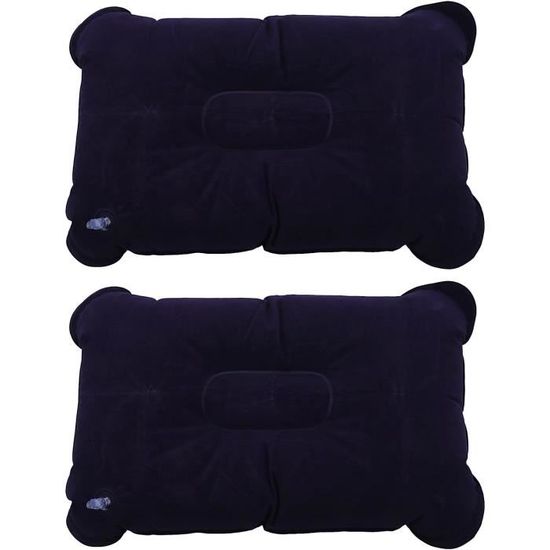 YARNOW Lot 2 Coussins Piscine Gonflables Carrés Hiver Avec Cordes - Protection Gel Et Neige