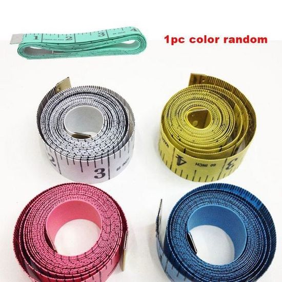 Mètre Ruban Souple 150 Cm Double Face (cm/pouces) - Pour Couture, Prise De Mesures Corporelles, Bricolage - 1