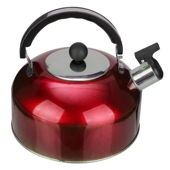 Bouilloire Outwell Lux Pause Thé – 1.8L – Inox – Sifflement – Camping – Induction